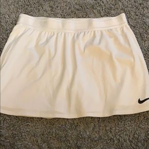 White Nike Tennis Skirt